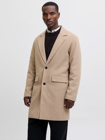 Manteau mi-saison 'JJEHARRIS' JACK & JONES en gris : devant