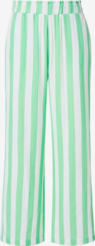 Studio Untold Loose fit Trousers in Green: front