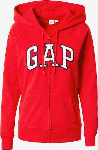 GAP Sweatjacke in Rot: predná strana