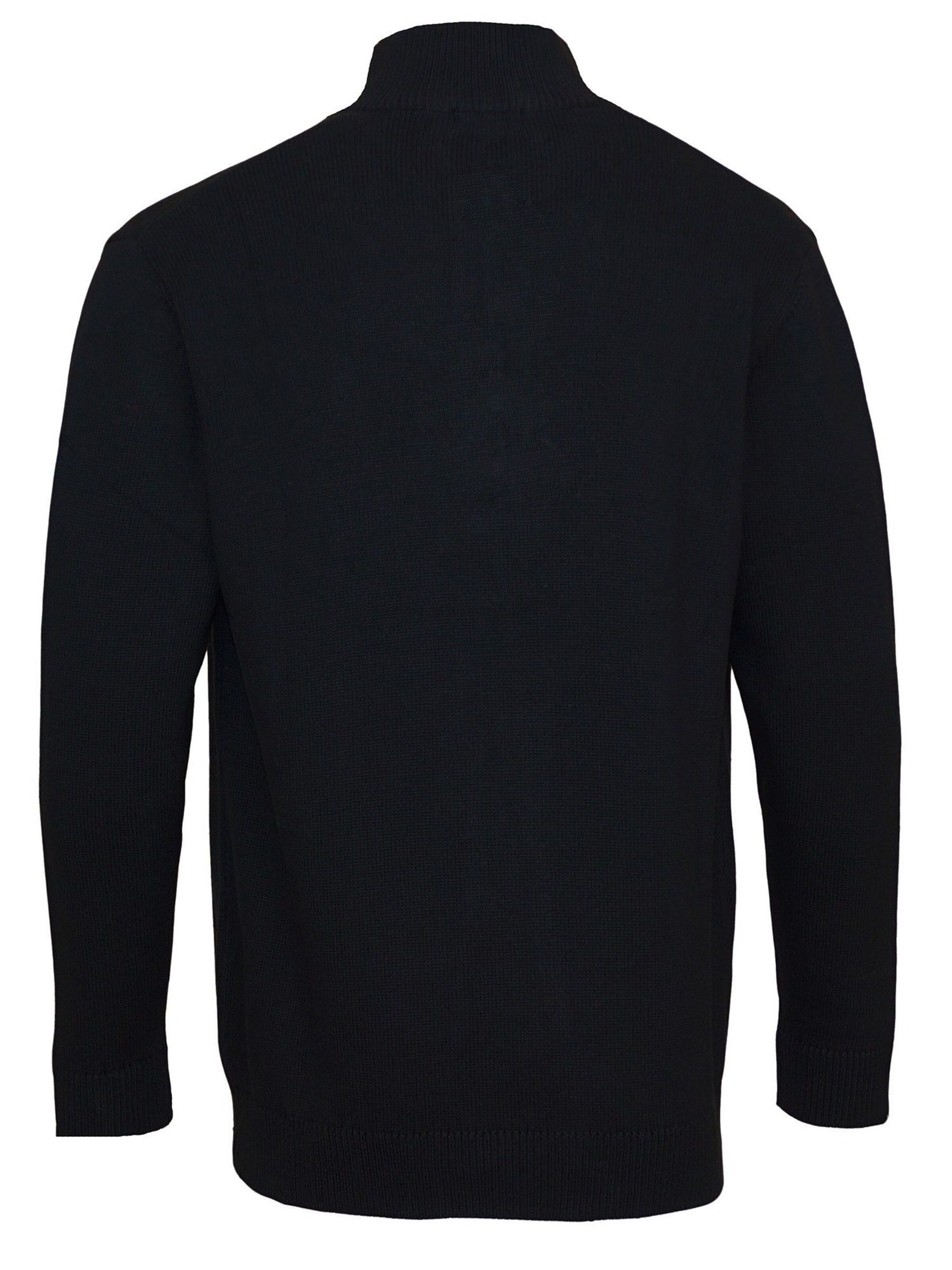 Pull-over 'Half Zip' U.S. POLO ASSN. en noir