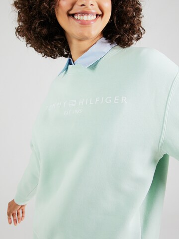 TOMMY HILFIGER Bluzka sportowa w kolorze zielony