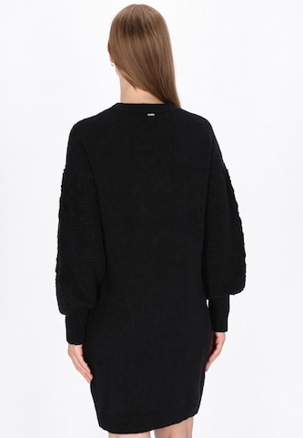 Robes en maille DreiMaster Vintage en noir