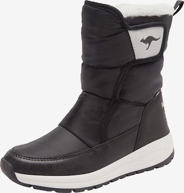 KangaROOS Snowboots 'Belle' in Zwart: voorkant