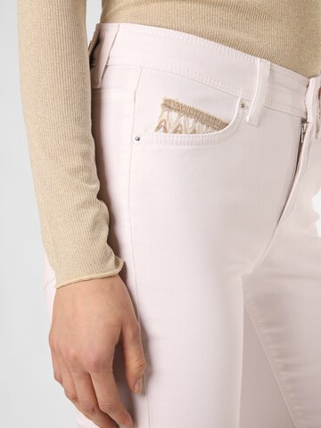 Cambio Skinny Jeans 'Piper' in White