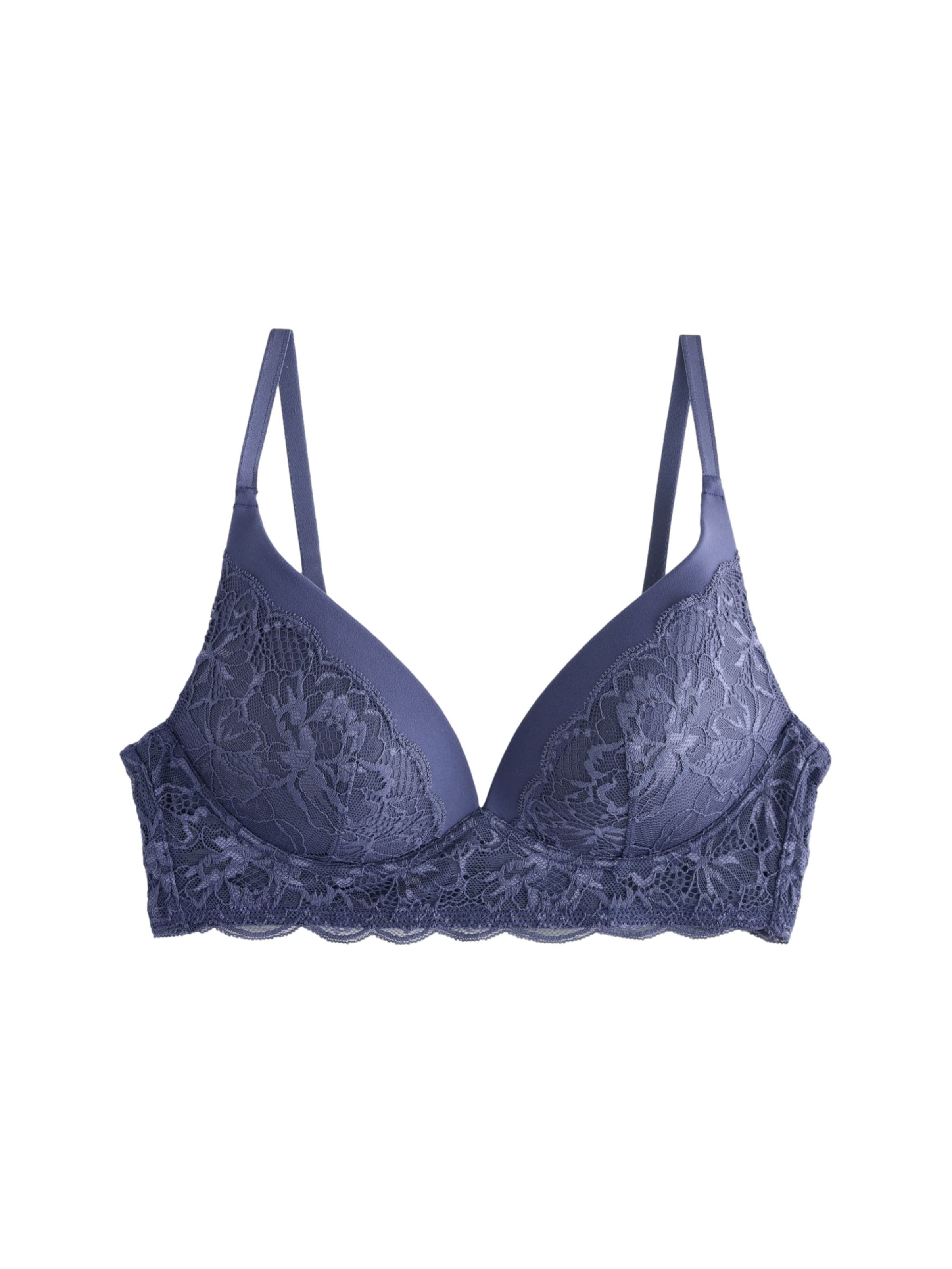 Next T-Shirt BH 'Forever Comfort®' in Blau: Vorderseite