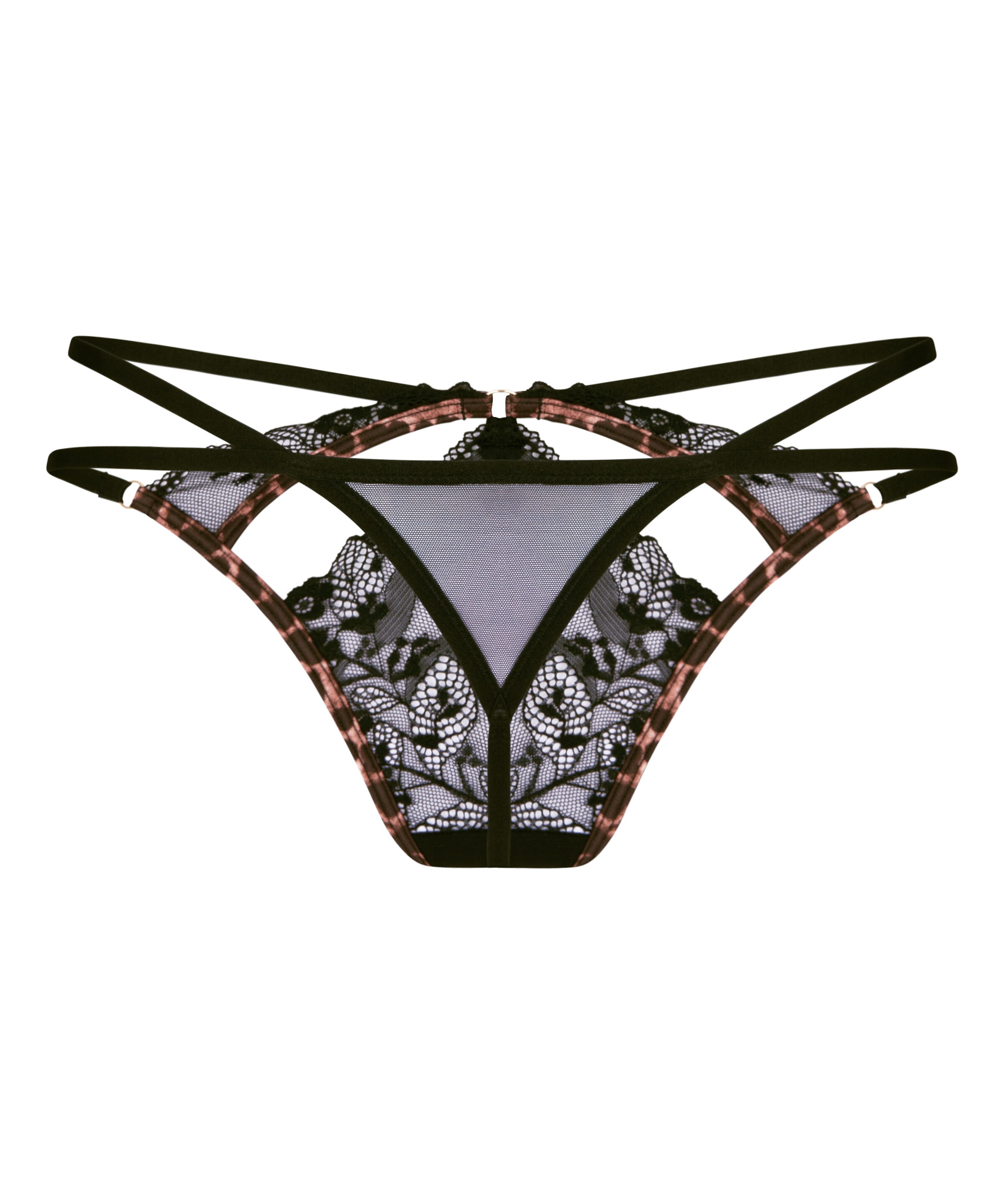 Hunkemöller String 'Tasha' in Bruin