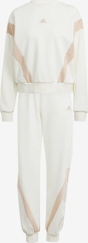 ADIDAS SPORTSWEAR Tracksuit 'Laziday' in White: front