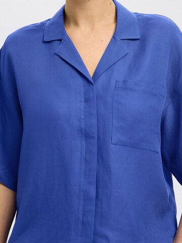 SELECTED Blouse 'SLFLyra' in Blauw