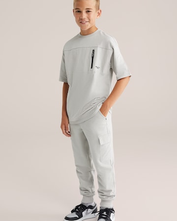 WE Fashion - Camiseta en gris