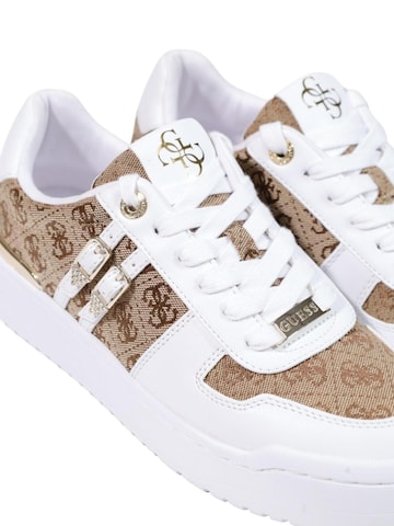 Baskets basses 'MAGGNET2 FLFMA2 FAL12' GUESS en beige