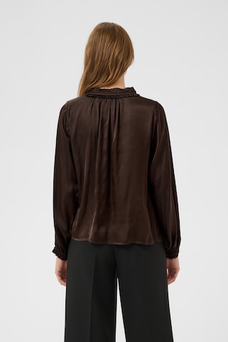 Part Two Bluse 'CaterinaPW' i brun