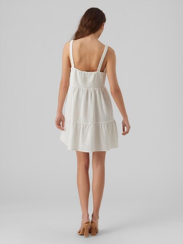 Vero Moda Petite Summer dress 'MILAN' in White