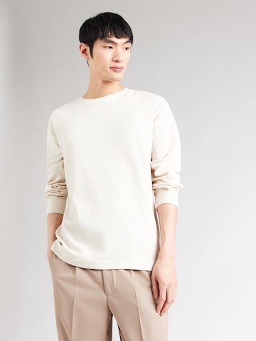 ABOUT YOU T-shirt 'Miko' i beige: framsida