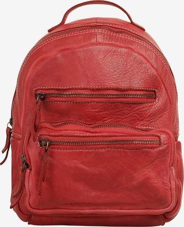 Cluty - Mochila en rojo: frente