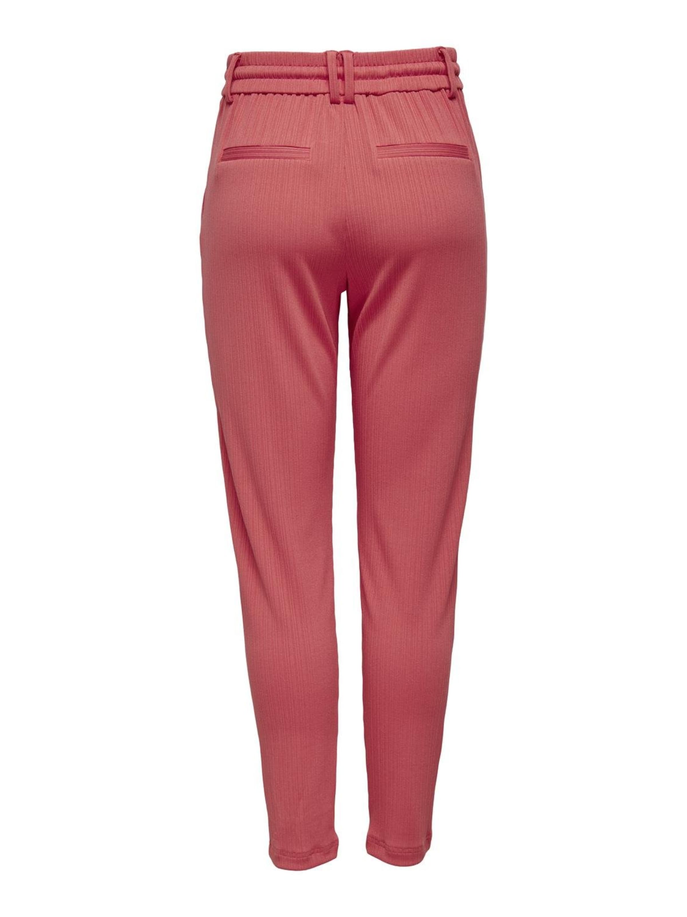 ONLY tavaline Püksid 'POPTRASH-DETA', värv roosa