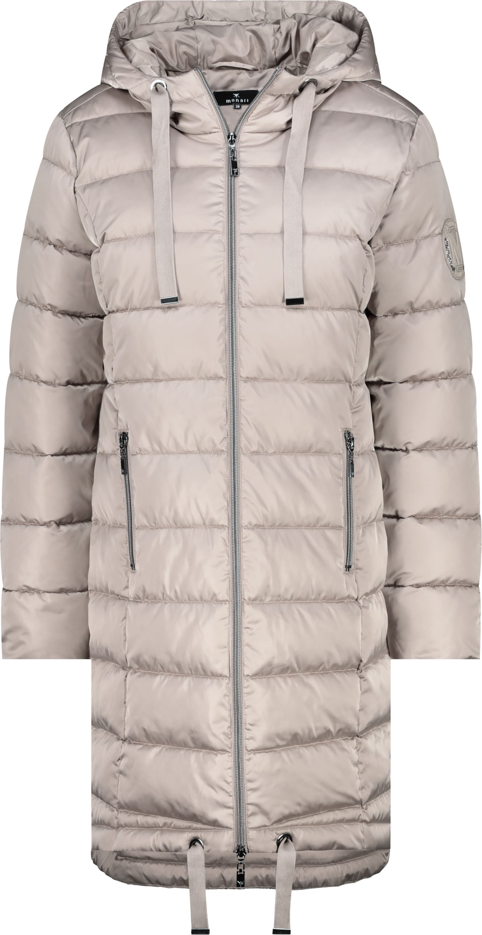 Manteau d’hiver monari en gris : devant