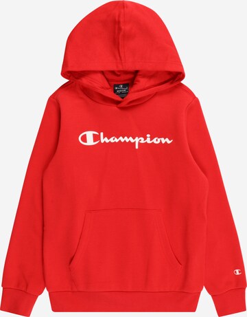 Felpa di Champion Authentic Athletic Apparel in rosso: frontale