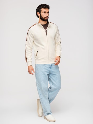 Sweat-shirt Ombre en beige