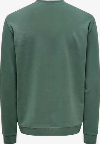 Only & Sons Sweatshirt in Green