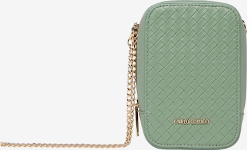 Carlo Colucci Crossbody Bag ' di Lapi ' in Green: front