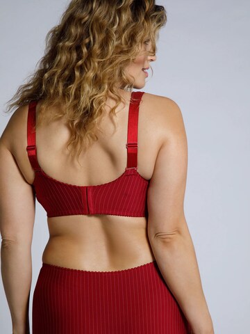 Invisible Soutien-gorge 'Kelly' Ulla Popken en rouge