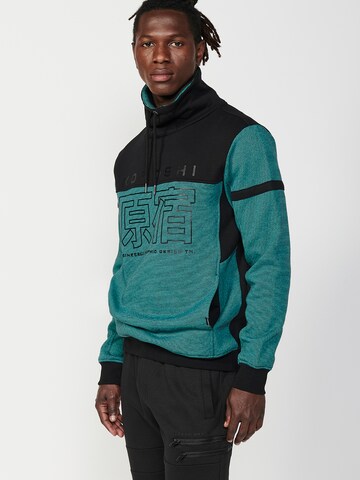 KOROSHI Sweatshirt in Grün