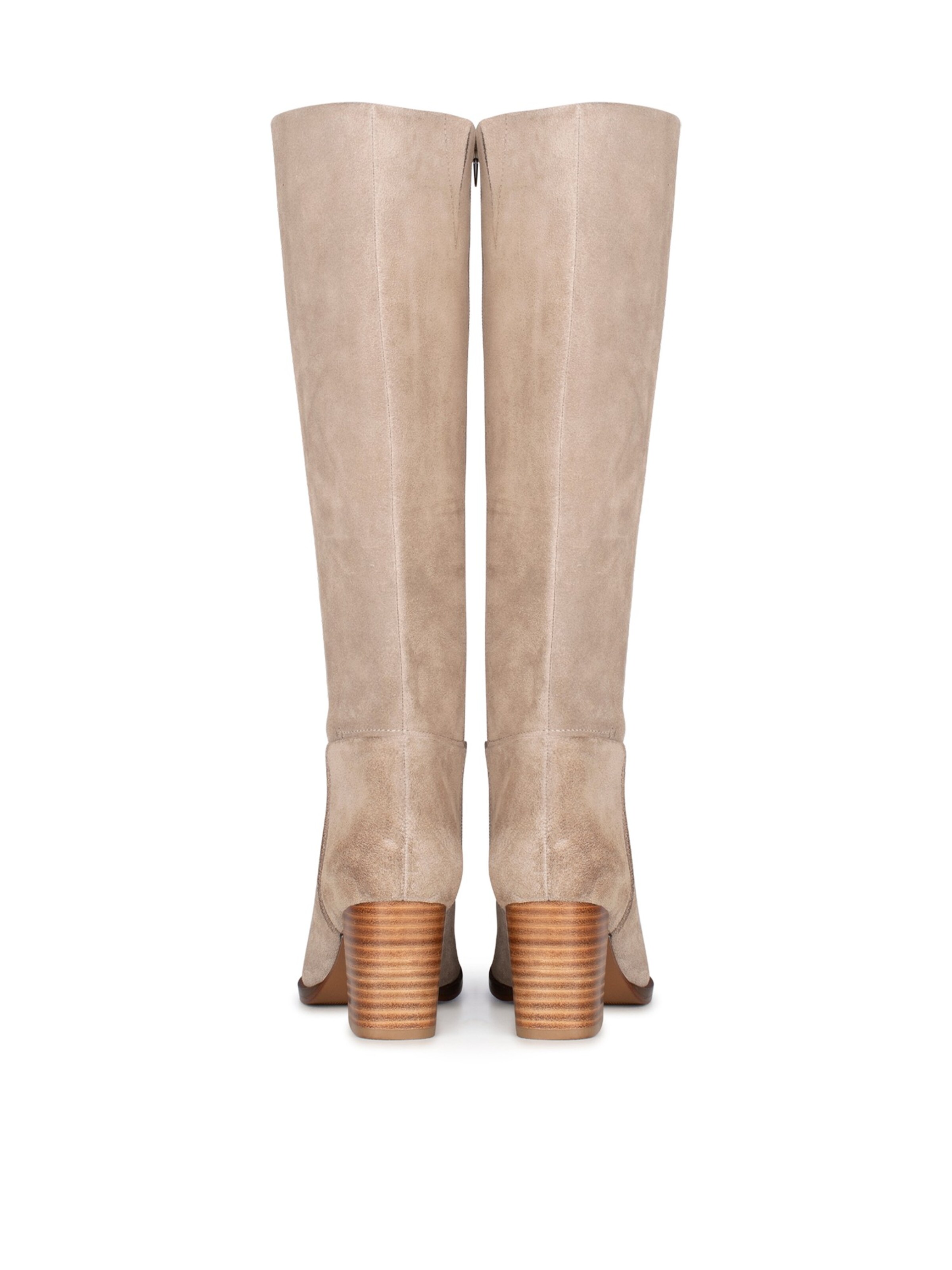 PS Poelman Boots 'Fleur' in Beige