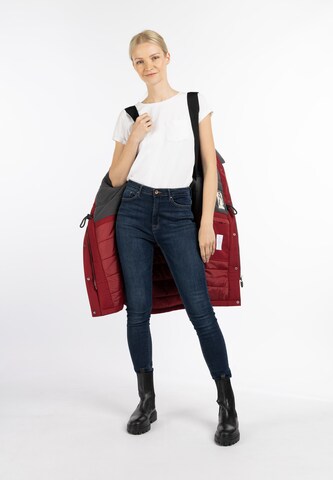 Parka invernale 'Fenia' di usha BLUE LABEL in rosso