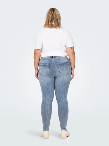 ONLY Carmakoma Kitsas Teksapüksid 'CARMILA', värv sinine