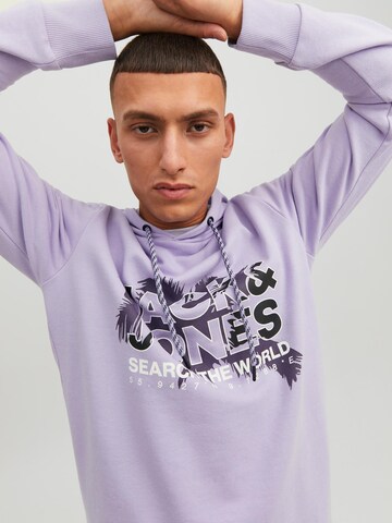 Sweat-shirt 'JCOMarina' JACK & JONES en violet