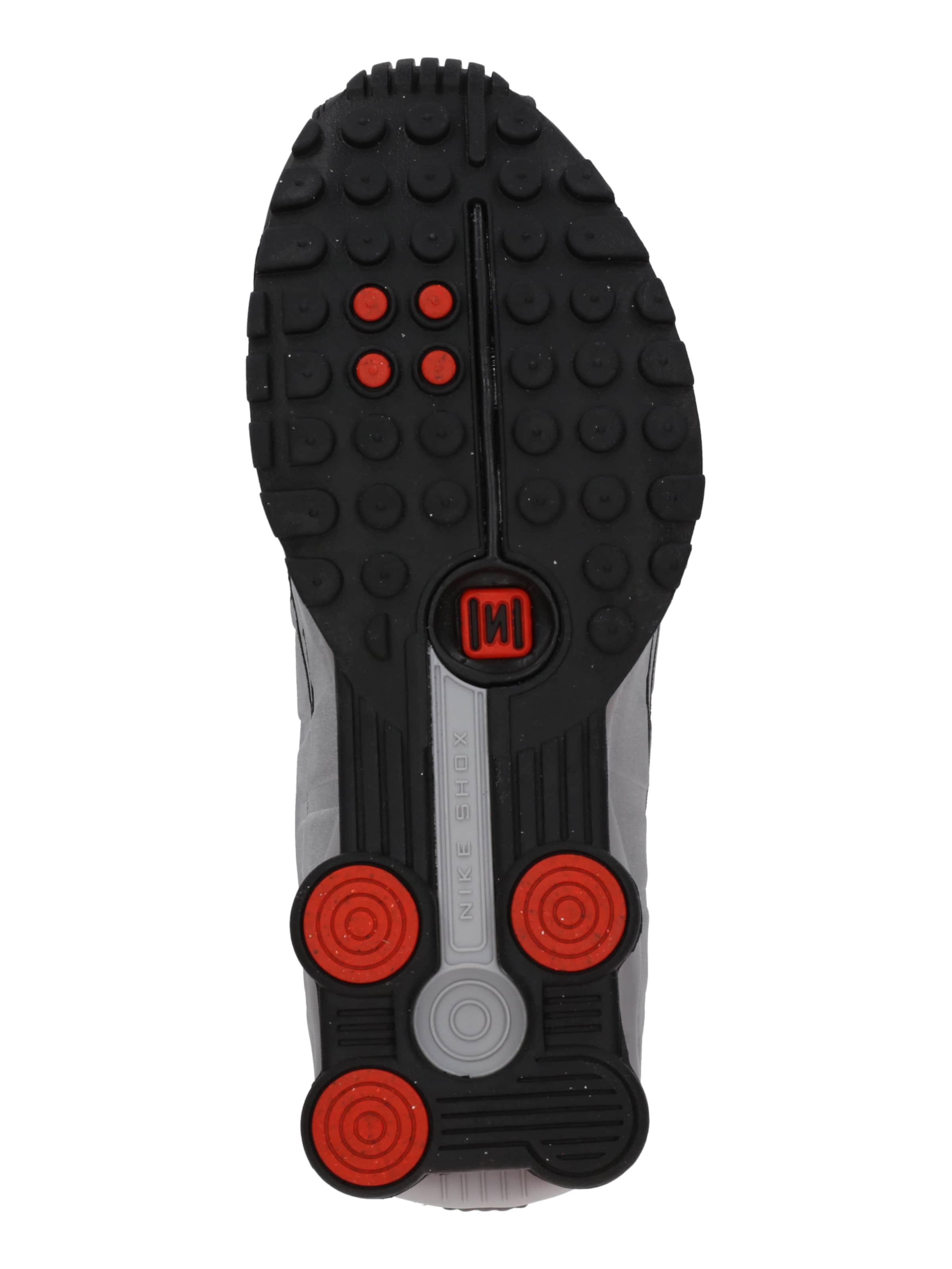 Nike Sportswear Trampki niskie 'SHOX R4' w kolorze srebrny