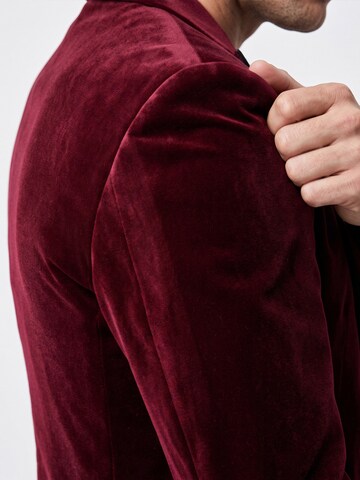 ALLTHEMEN Regular Fit Sakko 'Lichtung'‌ in Rot