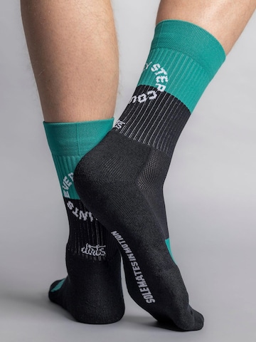 Dirts Sportsocken 'Solemates Athletic Socks'‌‌‌‌‌‌‌‌‌ in Schwarz: Vorderseite