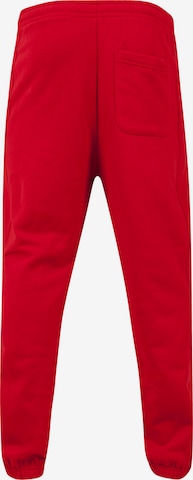 Urban Classics - Tapered Calças em vermelho