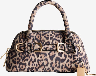 Bershka Käsilaukku värissä mokka / vaaleanruskea / musta, Tuotenäkymä