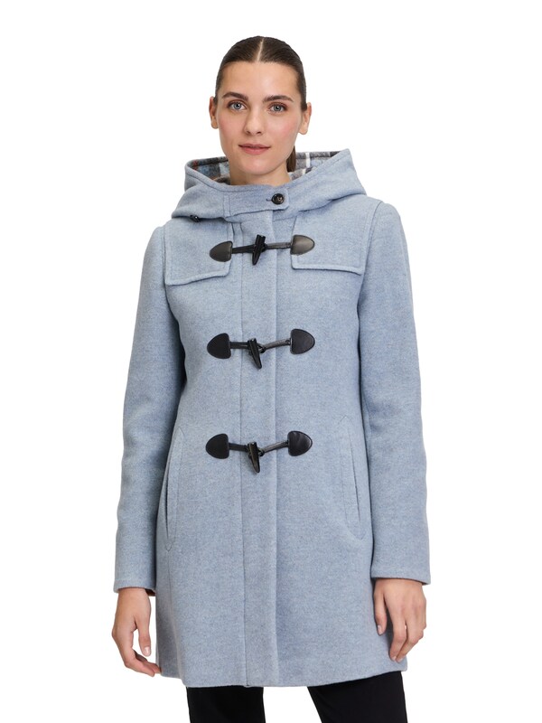 GIL BRET Between-Seasons Coat in Mottled Blue