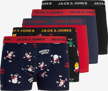 JACK & JONES Boxerky 'SMILEY' – modrá: přední strana