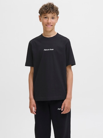 Jack & Jones Junior Shirts i sort: forside