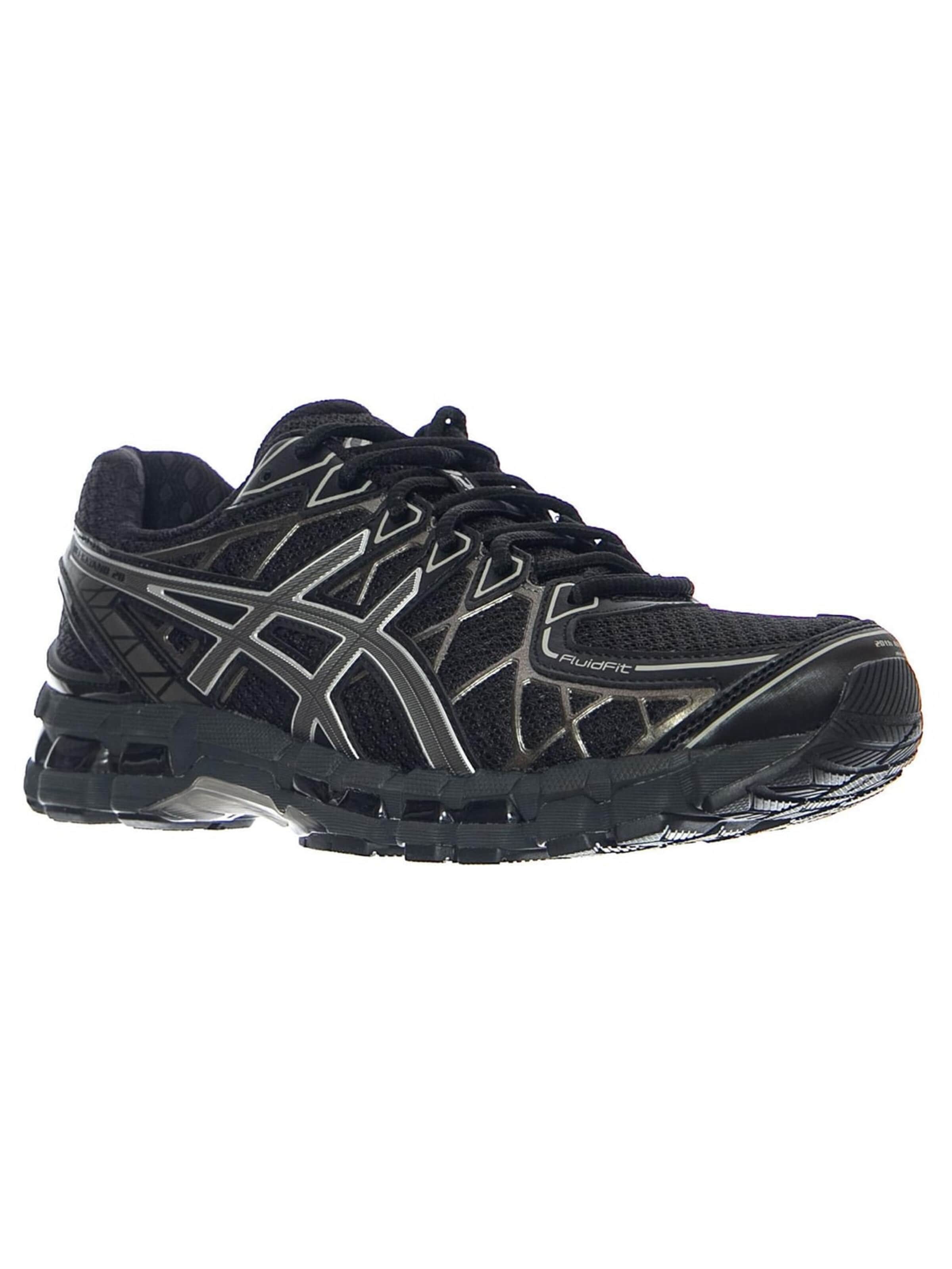 ASICS Sportieve veterschoen 'GEL-Kayano 20' in Zwart: voorkant