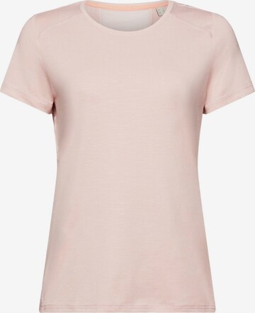 T-shirt ESPRIT en rose : devant