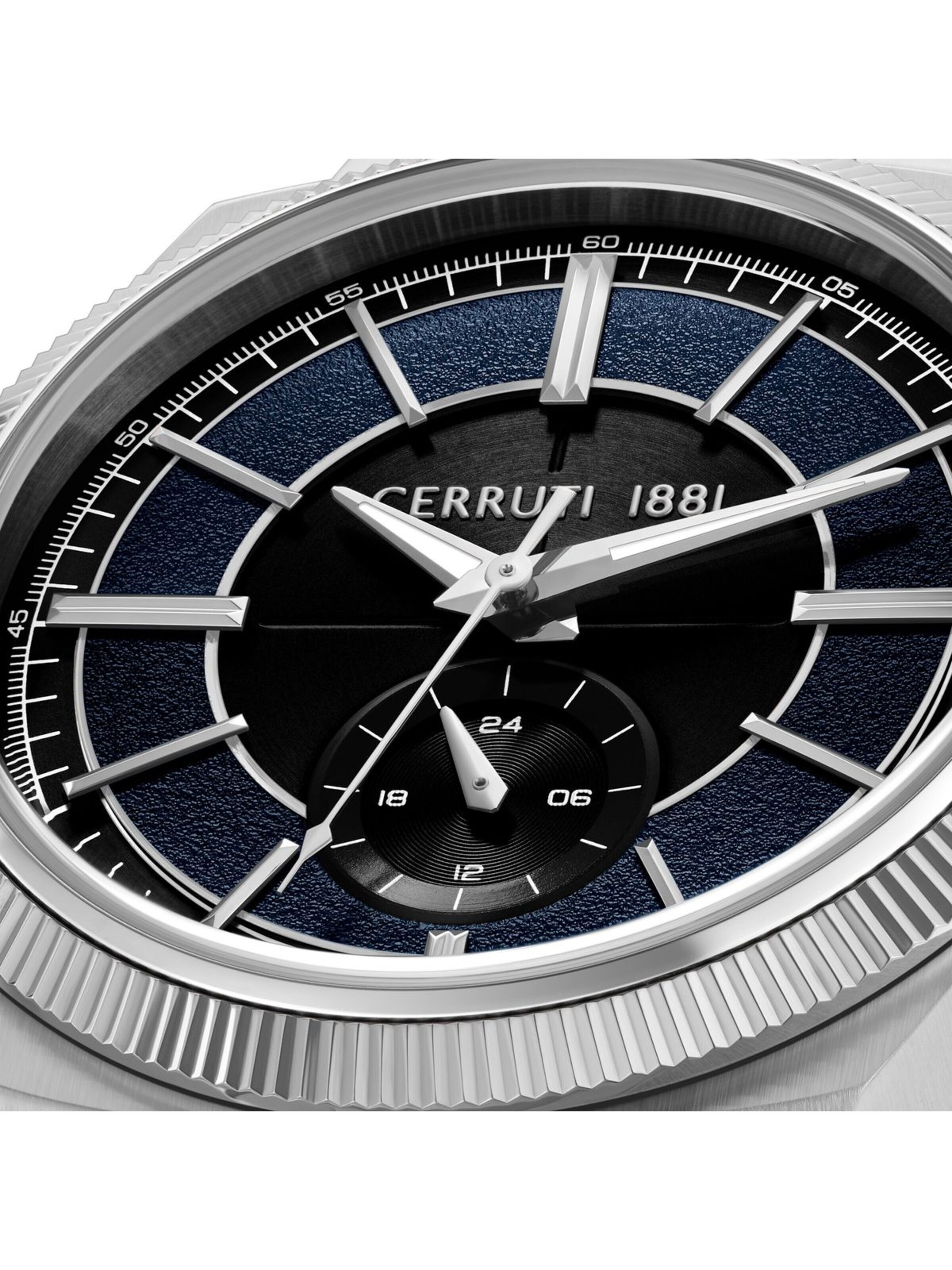 Montre à affichage analogique CERRUTI 1881 en bleu