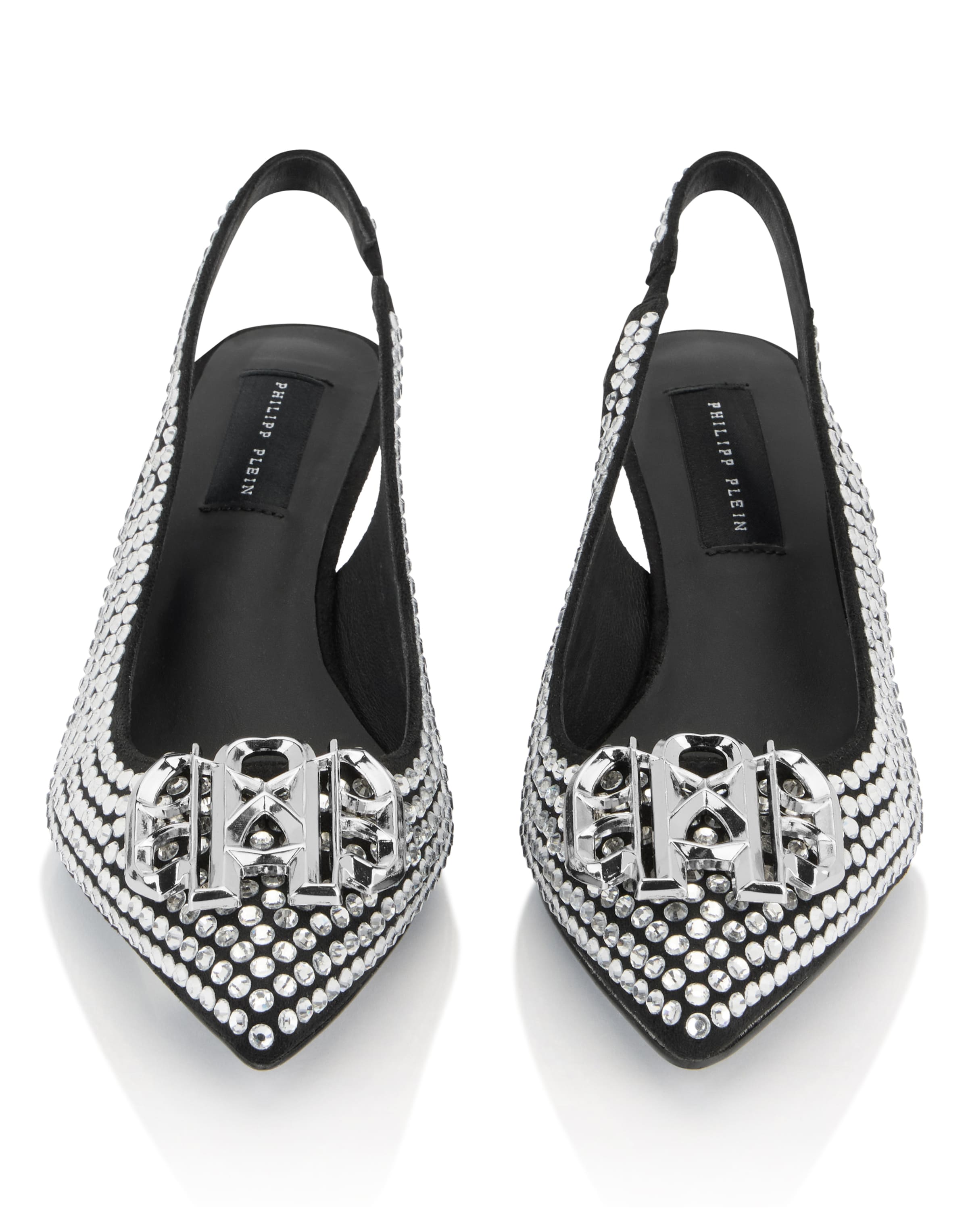 Philipp Plein Slingpumps in Zilver
