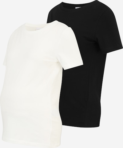 MAMALICIOUS Majica 'MLMIA' u crna / bijela, Pregled proizvoda