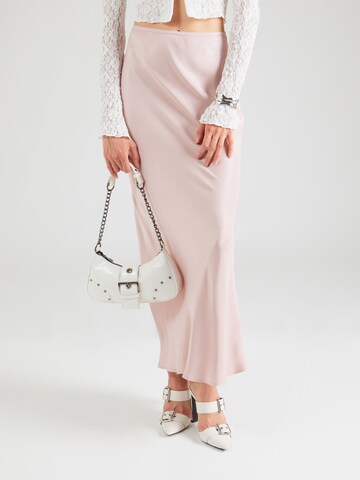 TOPSHOP Skirt 'Bias' in Pink: front