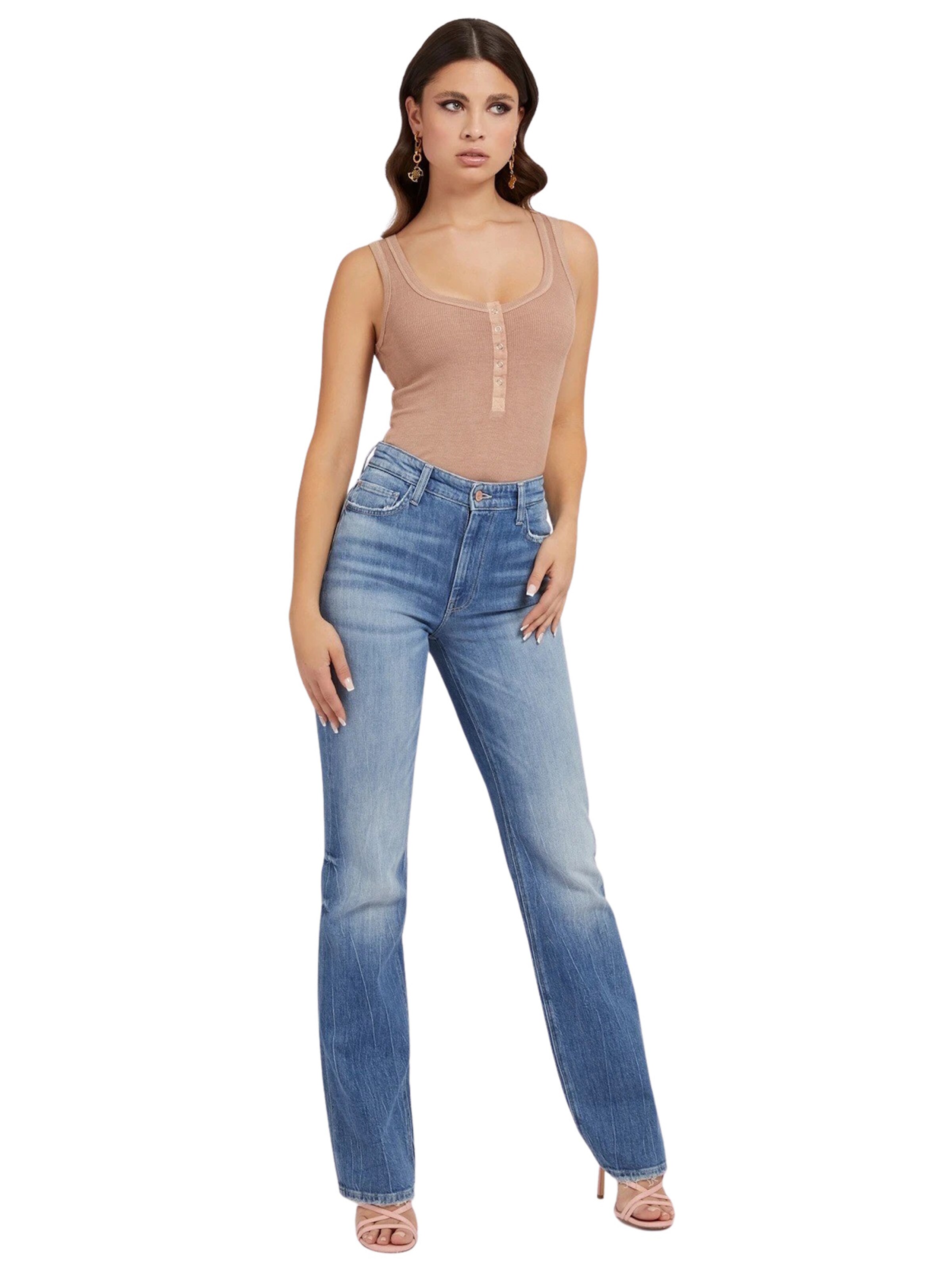 GUESS - Bootcut Vaquero en azul