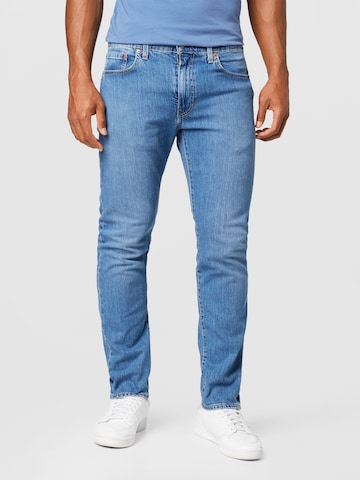 LEVI'S Jeans '502™ TAPER DARK INDIGO - WORN IN' in Blauw: voorkant