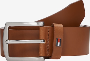 Cintura di TOMMY HILFIGER in marrone: frontale