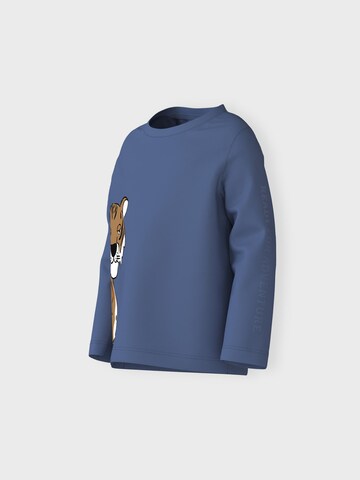Tricou 'STIGER' de la NAME IT pe albastru
