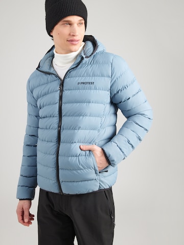PROTEST Outdoorjacke 'Basso' in Blau: Vorderseite