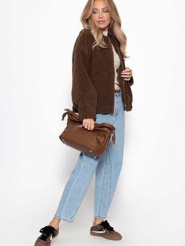 SASSYCLASSY Übergangsjacke in Braun